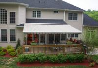 Striped Sierra Shading Eclipse Awning